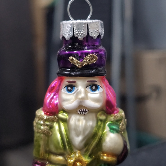 Nutcracker Ornament Vintage Rauch  Glass, Makers of Christopher Radko Christmas - Picture 6 of 8